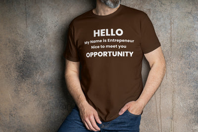 Hello Entrepeneur Shirt
